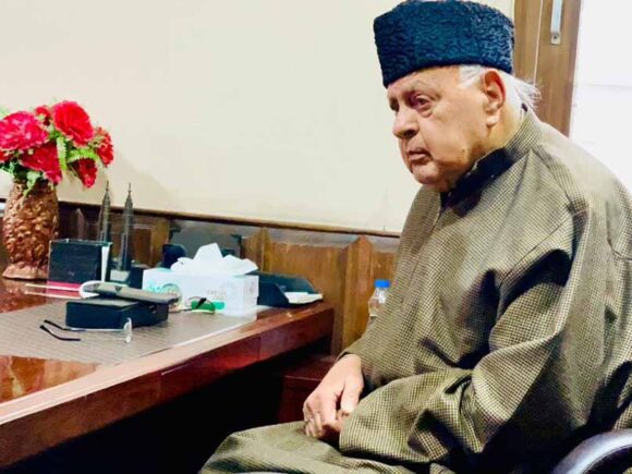 “Gandabal incident could have been prevented had the bridge been constructed on time.” JKNC President Dr Farooq Abdullah.