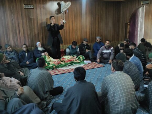 Today, JKNC leader and I/C (In-Charge) of Bandipora, Advocate Nazir Malik