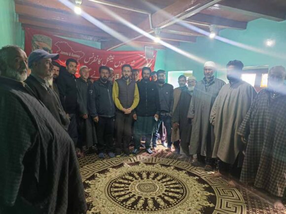 JKNC State Spokesperson and Incharge Kulgam Imran Nabi Dar today presided over halqa level meetings in halqa Khee Jogipora and Sempora of Block Behibagh.