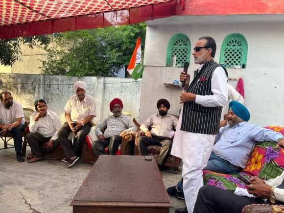 Abdul Gani Teli, JKNC OBC chairman, chaired a pivotal workers’ meeting at Azad Nagar