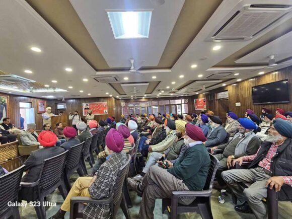 JKNC President Dr Farooq Abdullah presided over a meeting of the minority wing of JKNC.