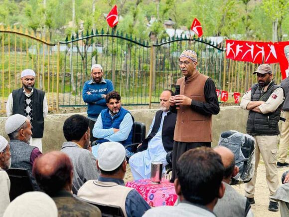 Workers meeting was convened at Halmatpora (Hyhama), and Salkoot & was presided over by JKNC