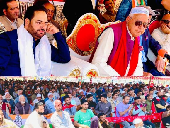 NC fighting elections for J&K’s identity, dignity: Dr Farooq Abdullah