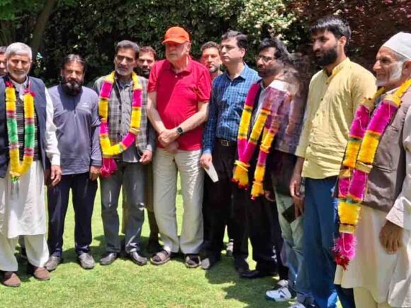 Dr. Farooq Abdullah welcomes GM Mir, others into the party fold Says there is a ground swell of support for NC on ground