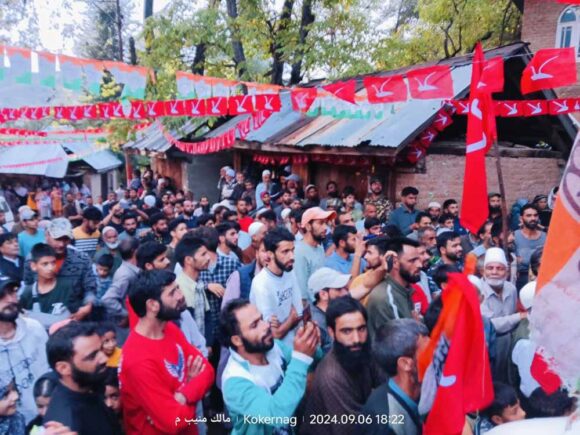 JKNC Senior leader Syed Tawqeer Ahmad, South Zone President of the J&K National Conference