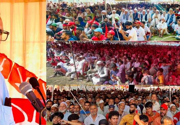 Omar Abdullah cautions against electing individuals who will only serve BJPs agenda Addresses series of election rallies in Pattan, Rafiabad, Sopore 