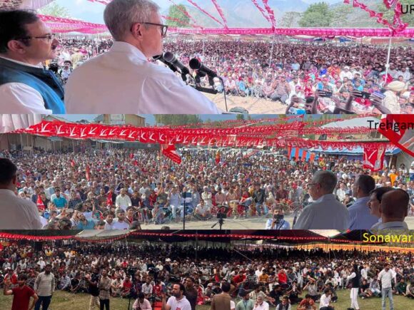 National Conference successfully countered BJP’s divisive politics in the first two phases: Omar Abdullah 