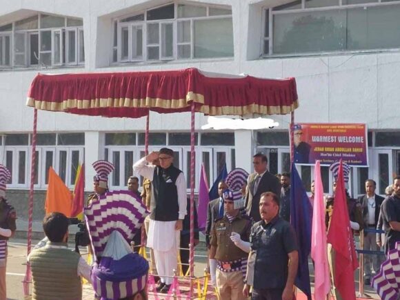 JKNC VP Omar Abdullah receives first Guard of Honour as J&K UT’s CM